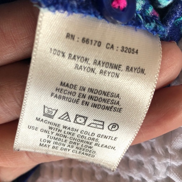 Maeve tribal print button down top, size 4 - Picture 5 of 6